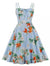Vintage Šaty Plus Size Nature Daisies