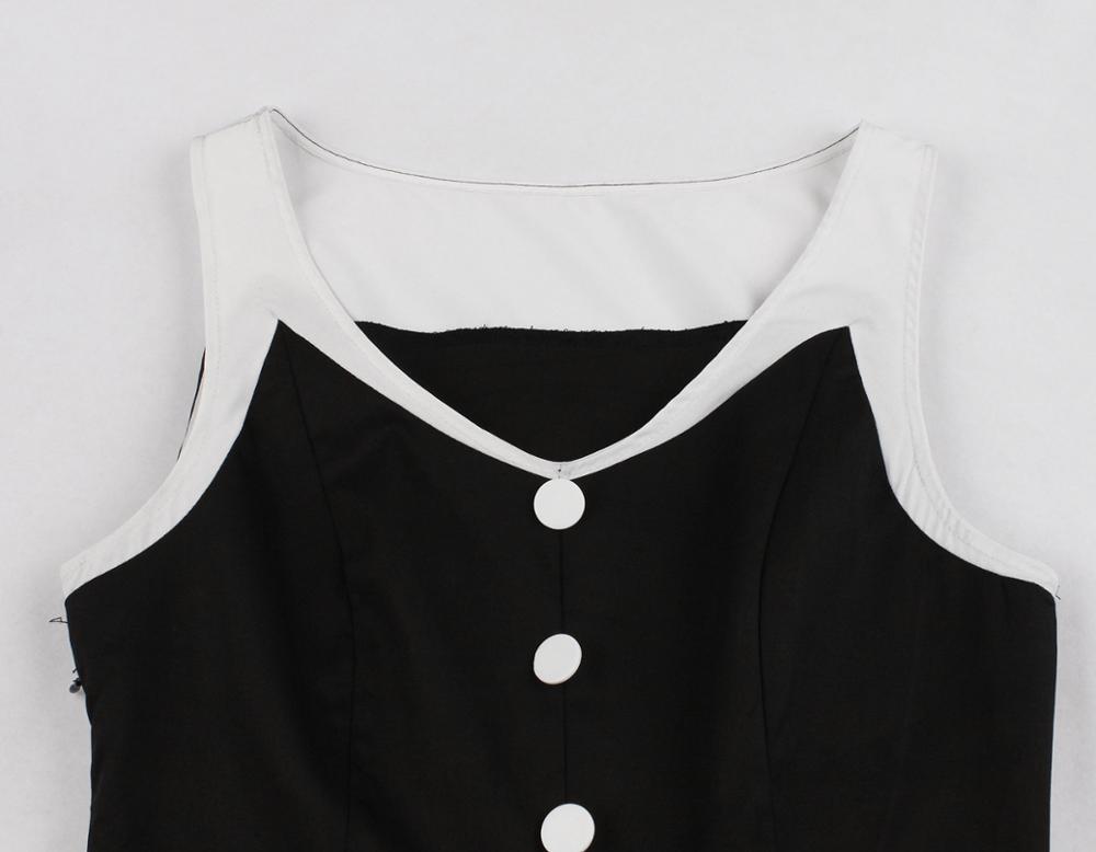 Vintage Šaty Hepburn Čierne