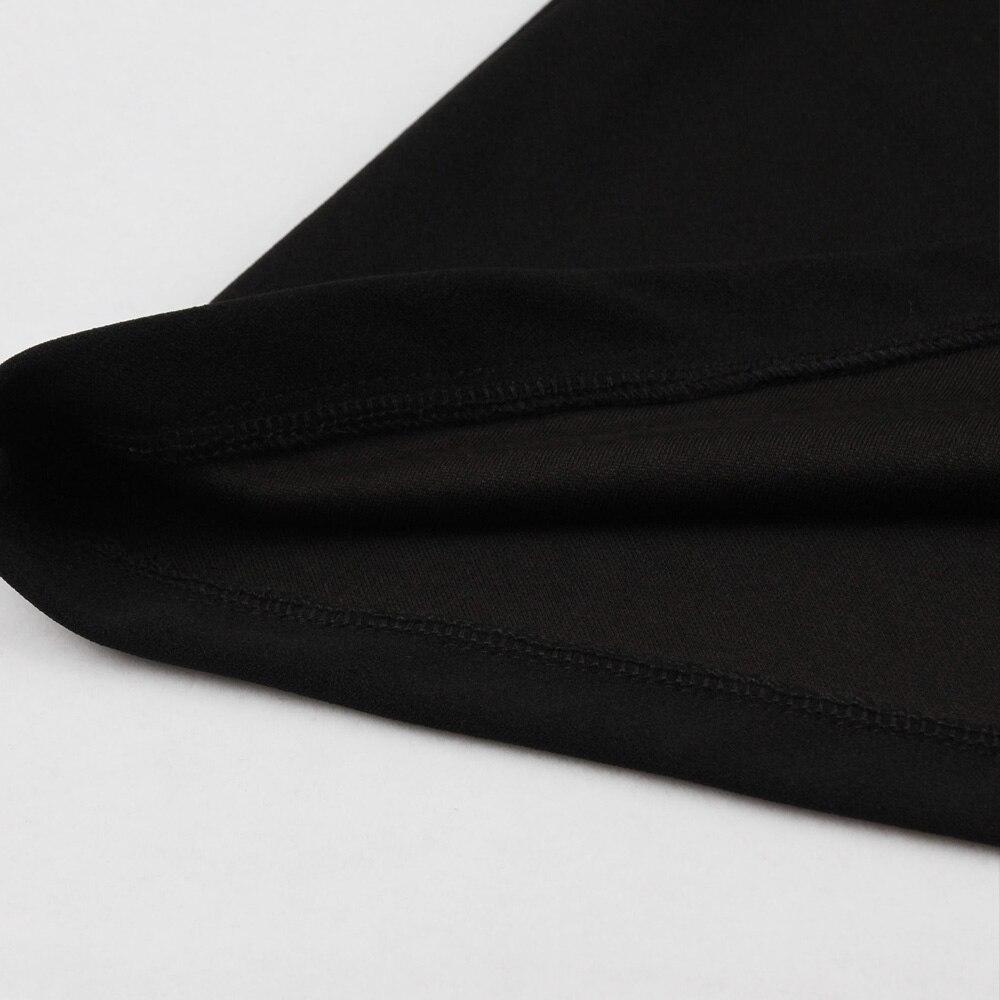 Vintage Zimné Šaty Čiernej Farby