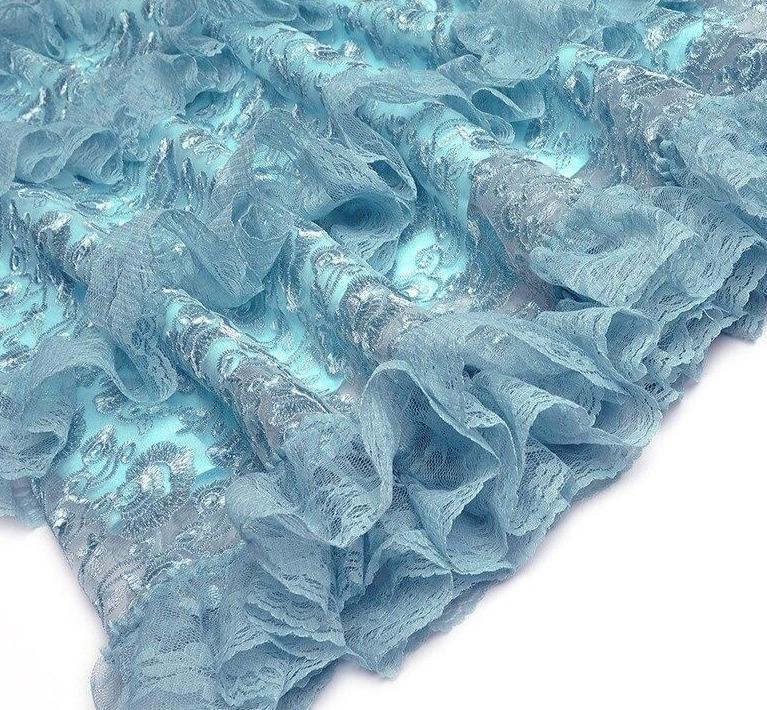 Vintage Modré Svadobné Šaty Pre Hostí