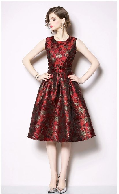 Vintage Fialové Denné Šaty