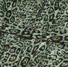 Vintage Zelené Leopardie Šaty