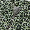 Vintage Zelené Leopardie Šaty