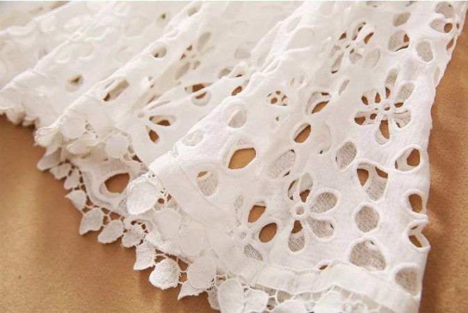 Vintage Biele Jesenné Svadobné Šaty