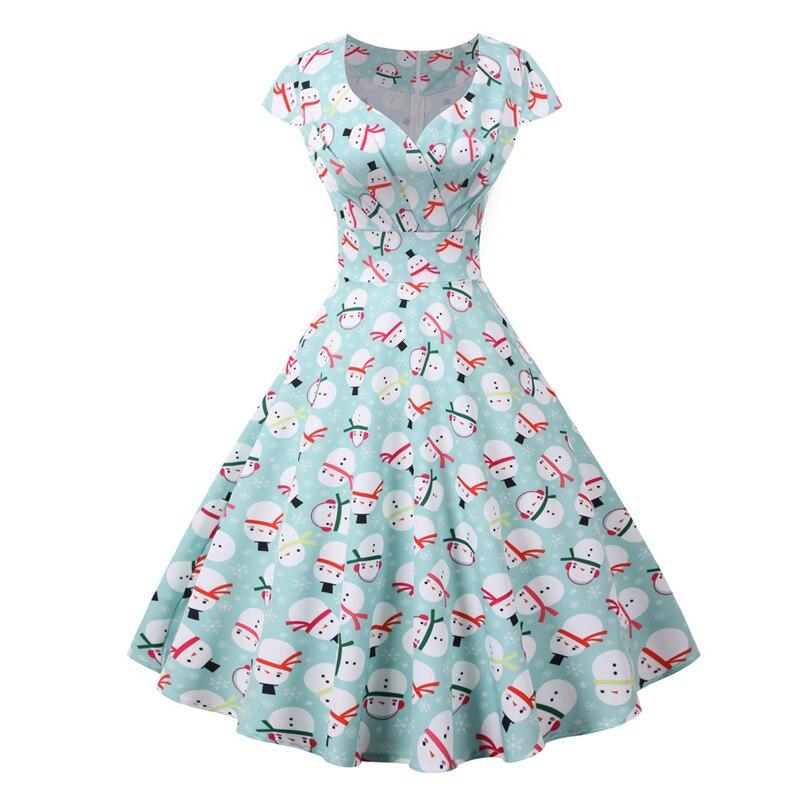 Vintage Vianočné Šaty Nadmernej Veľkosti Sky