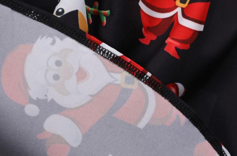 Vintage Vianočné Šaty V Čiernej Farbe