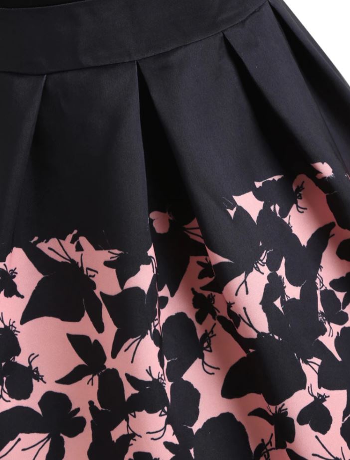 Vintage Butterflies Šaty