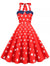 Vintage Šaty Pin Up Srdce Usa
