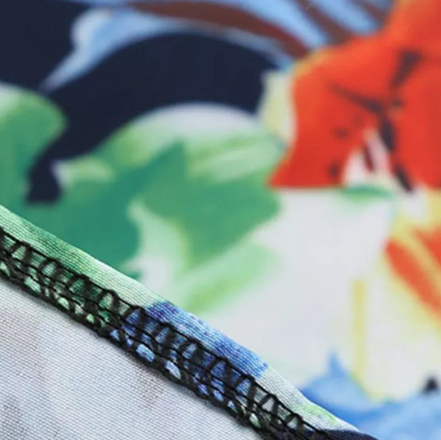 Vintage Pin Up Šaty S Modrými Kvetmi