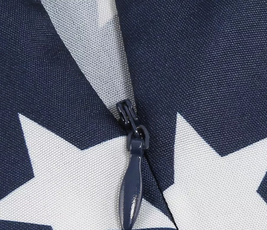 Vintage Pin Up Šaty S Potlačou Usa