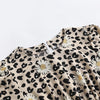Vintage Pin Up Leopard Šaty