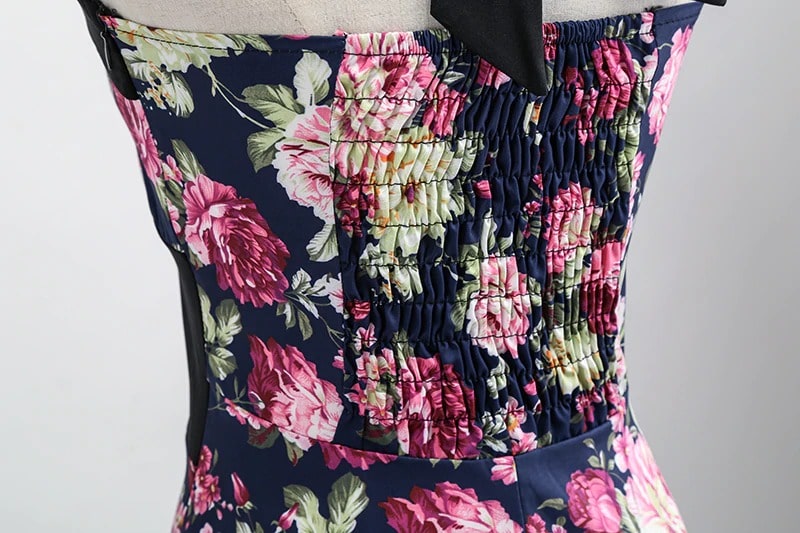 Vintage Pin-Up Gýčové Šaty