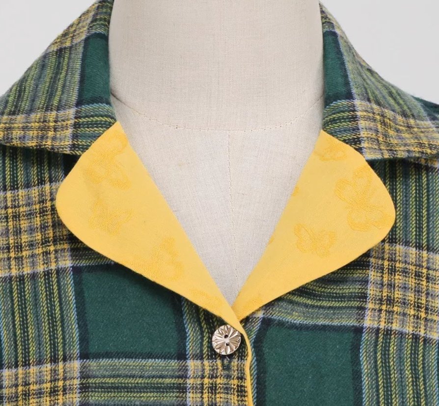 Vintage Skladané Šaty