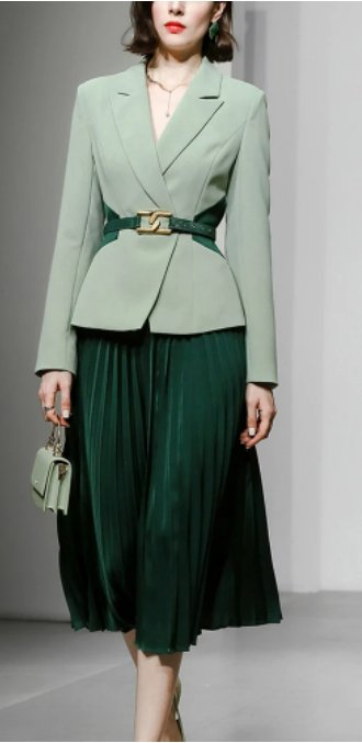 Vintage Púdrové Šaty