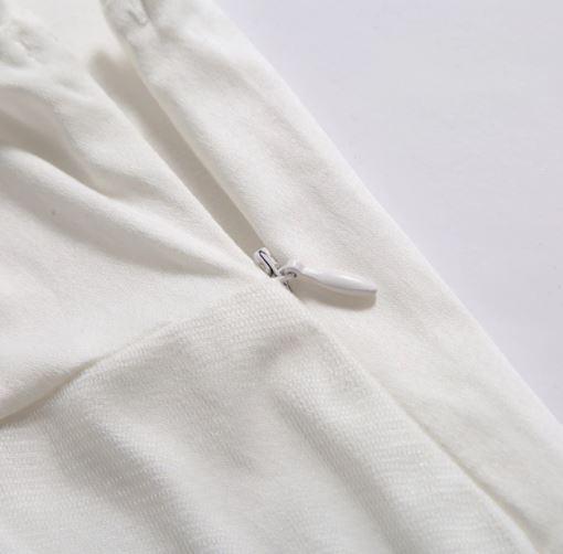 Vintage Rockabilly Čipkované Šaty Biele