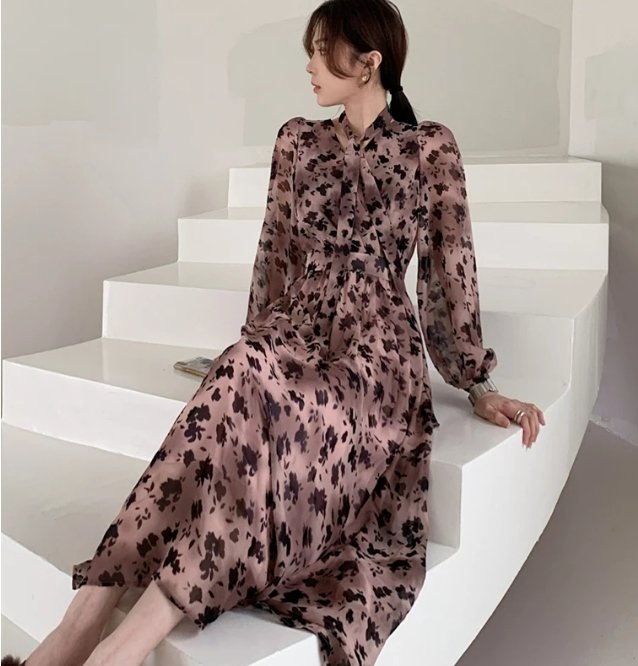 Vintage Ružové Šaty Zo 40. Rokov 20. Storočia