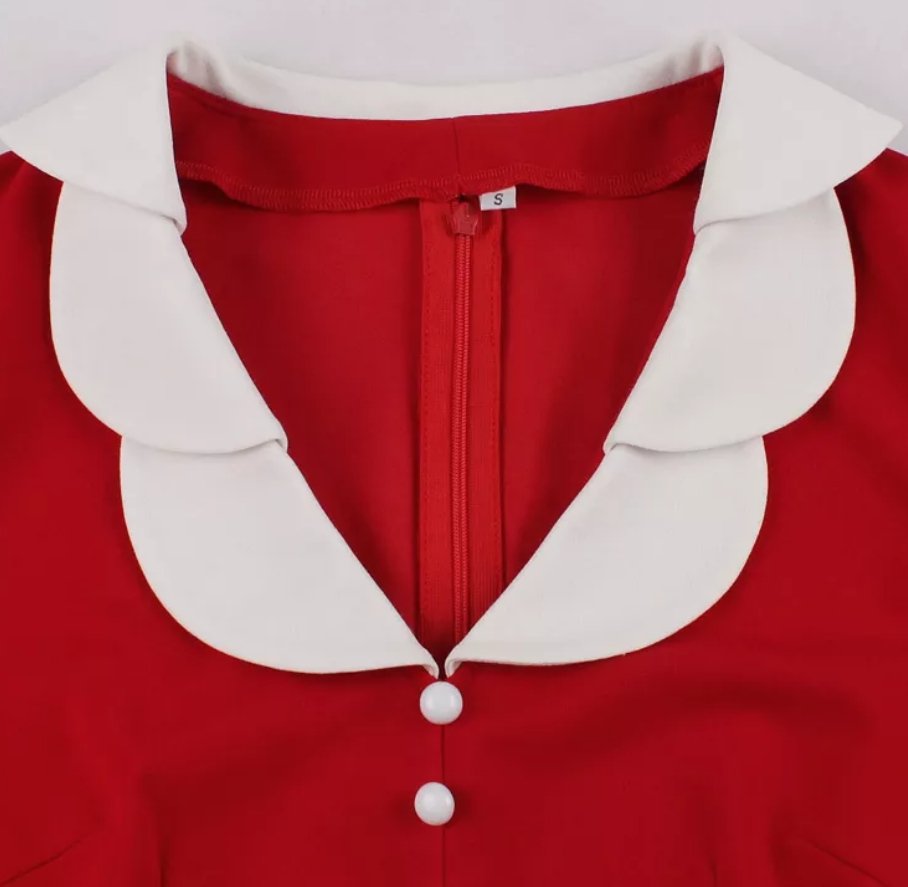 Vintage Šaty Passion Red