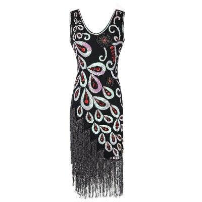 Čierne Šaty V Štýle 20. Rokov