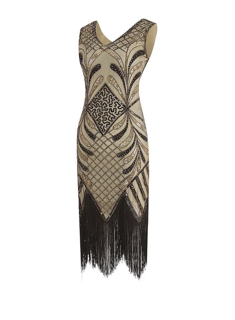 Zlaté Šaty V Štýle 20. Rokov