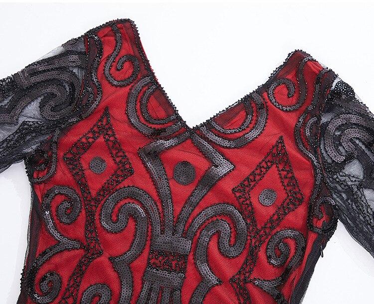 Červené Čipkované Šaty Z 20. Rokov