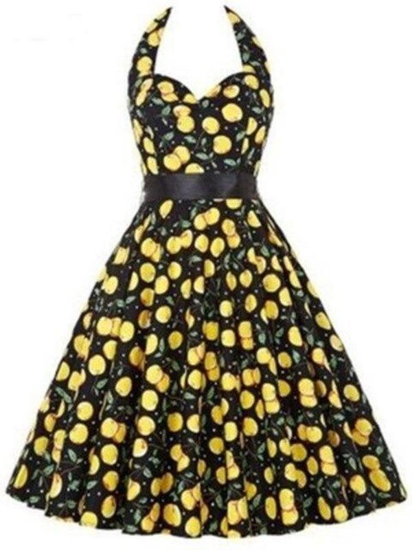 Vintage Vidiecke Šaty