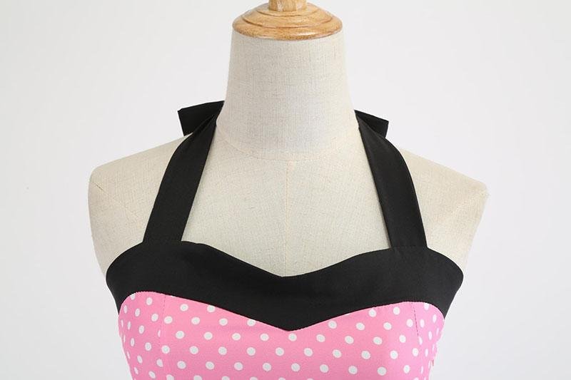 Vintage Ružové Šaty