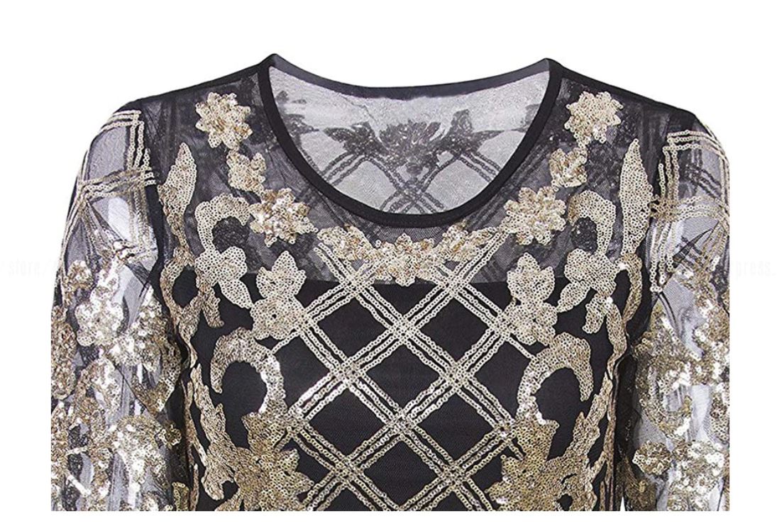 Zlaté Šaty Z 20. Rokov Vyššej Veľkosti