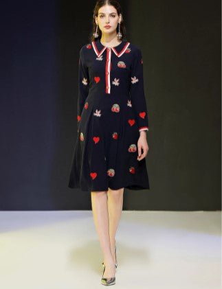 Modrý Outfit 40. Rokov